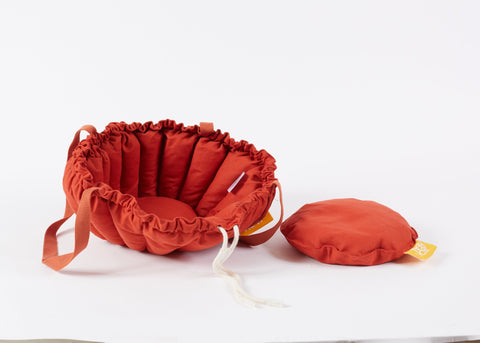 Sac Jack Meal rouge terracotta taille XS