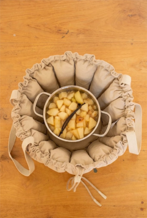 Compote pomme-poire à la vanille