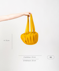 Sac thermique curcuma Jack Meal XS dimensions