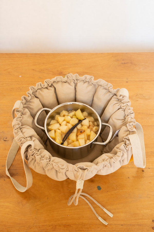 Compote pomme-poire à la vanille